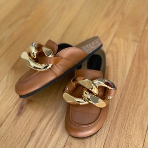 JW Anderson Gold Chain Loafer
